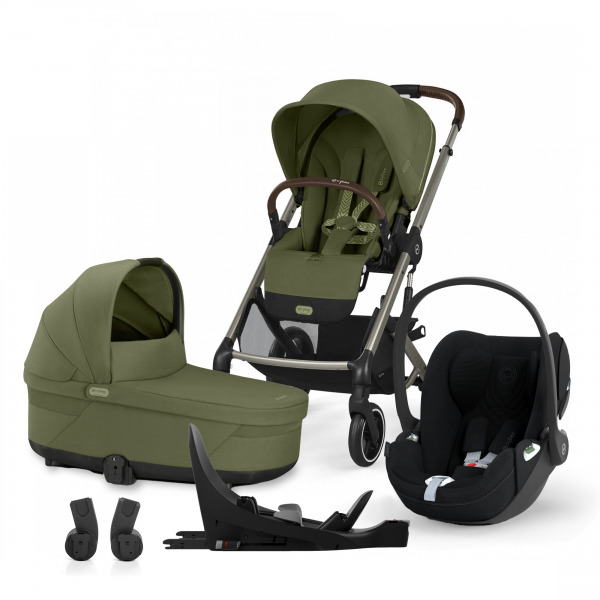CYBEX Gold Balios S LUX 4in1 - Moss Green/Sepia Black